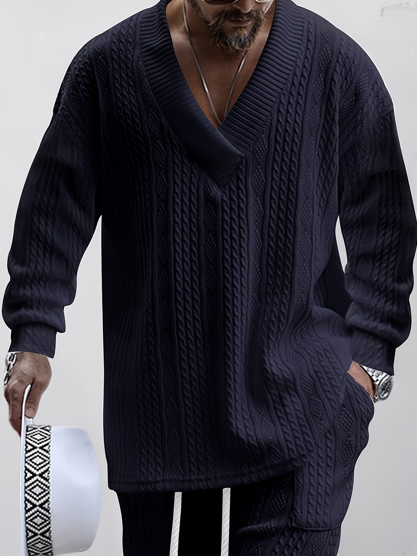 Stylish and comfortable Parure Maille Loose Fit Set for a laid-back look