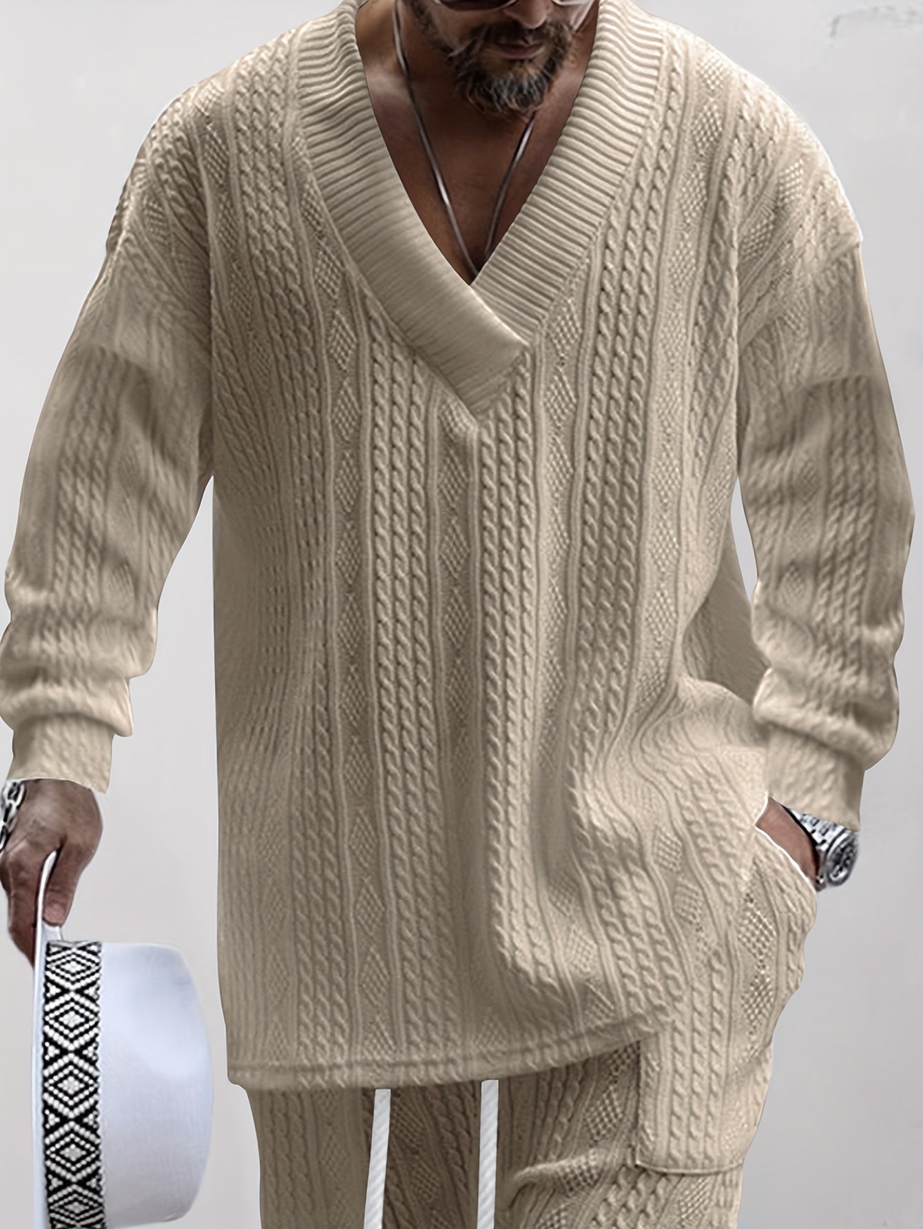 Stylish and cozy Parure Maille Loose Fit Set perfect for casual wear