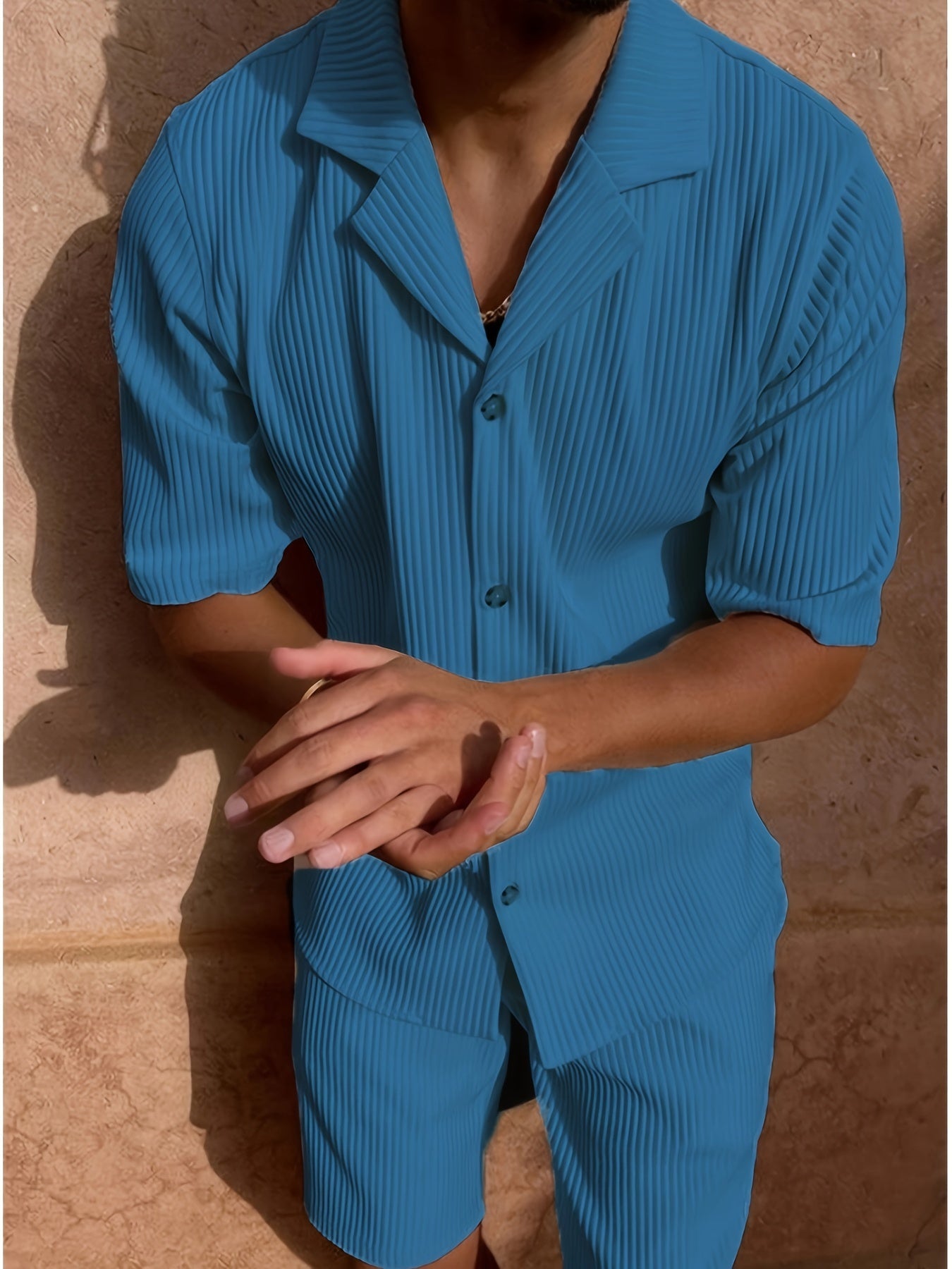 Imperial Knit Short Matching Set designed for easy mix-and-match with other wardrobe pieces