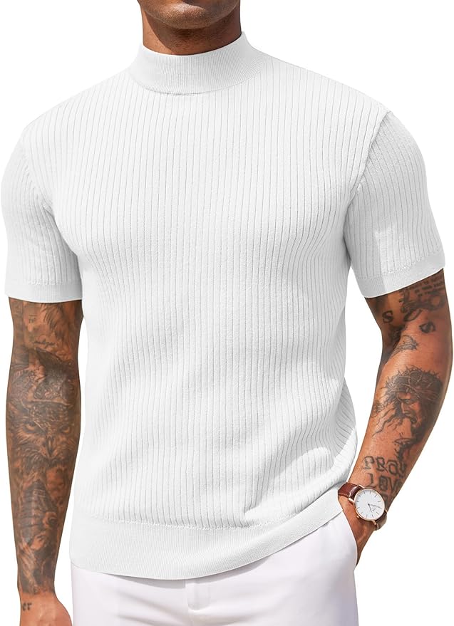 Monarch - Turtleneck Sweater Short Sleeve