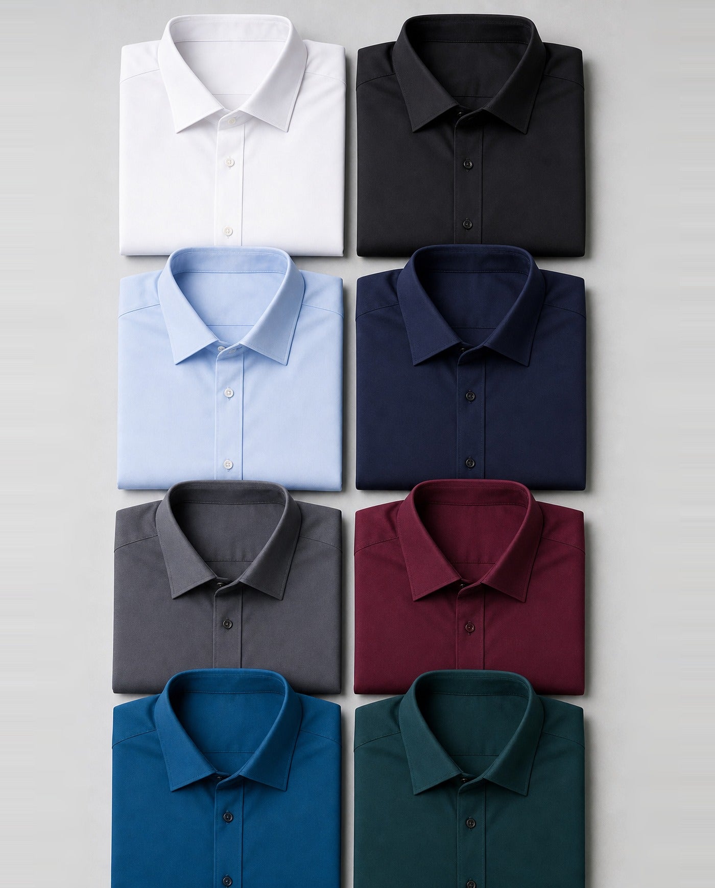 Sovereign stretch dress shirt in eight colors