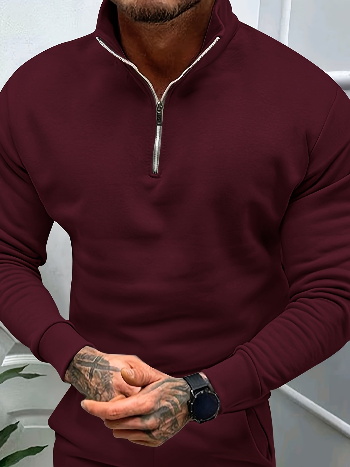 Aristo Merino half zip sweater in navy blue, made from luxurious merino wool for ultimate comfort and style