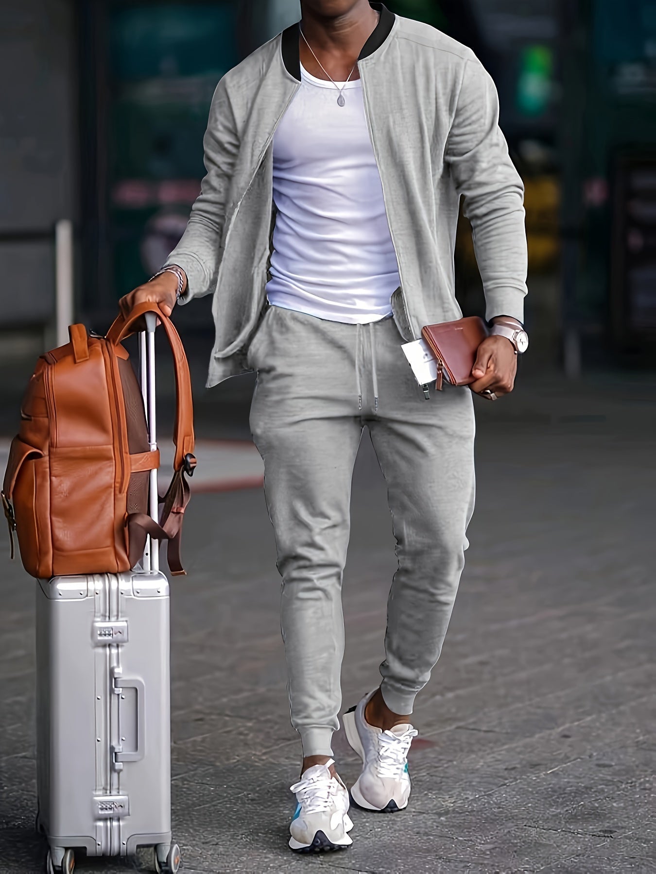 Jetsetter Jogger Set crafted from breathable material for maximum comfort and mobility