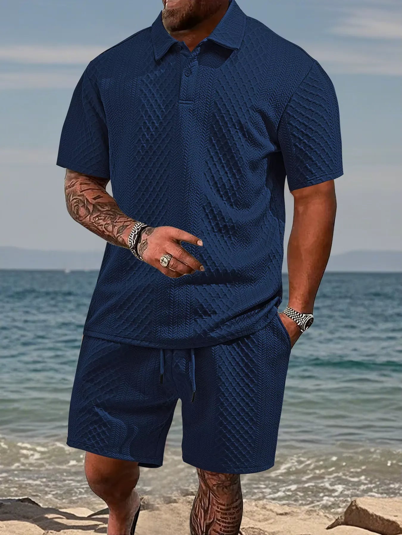 Obsidian - Loose Polo Set