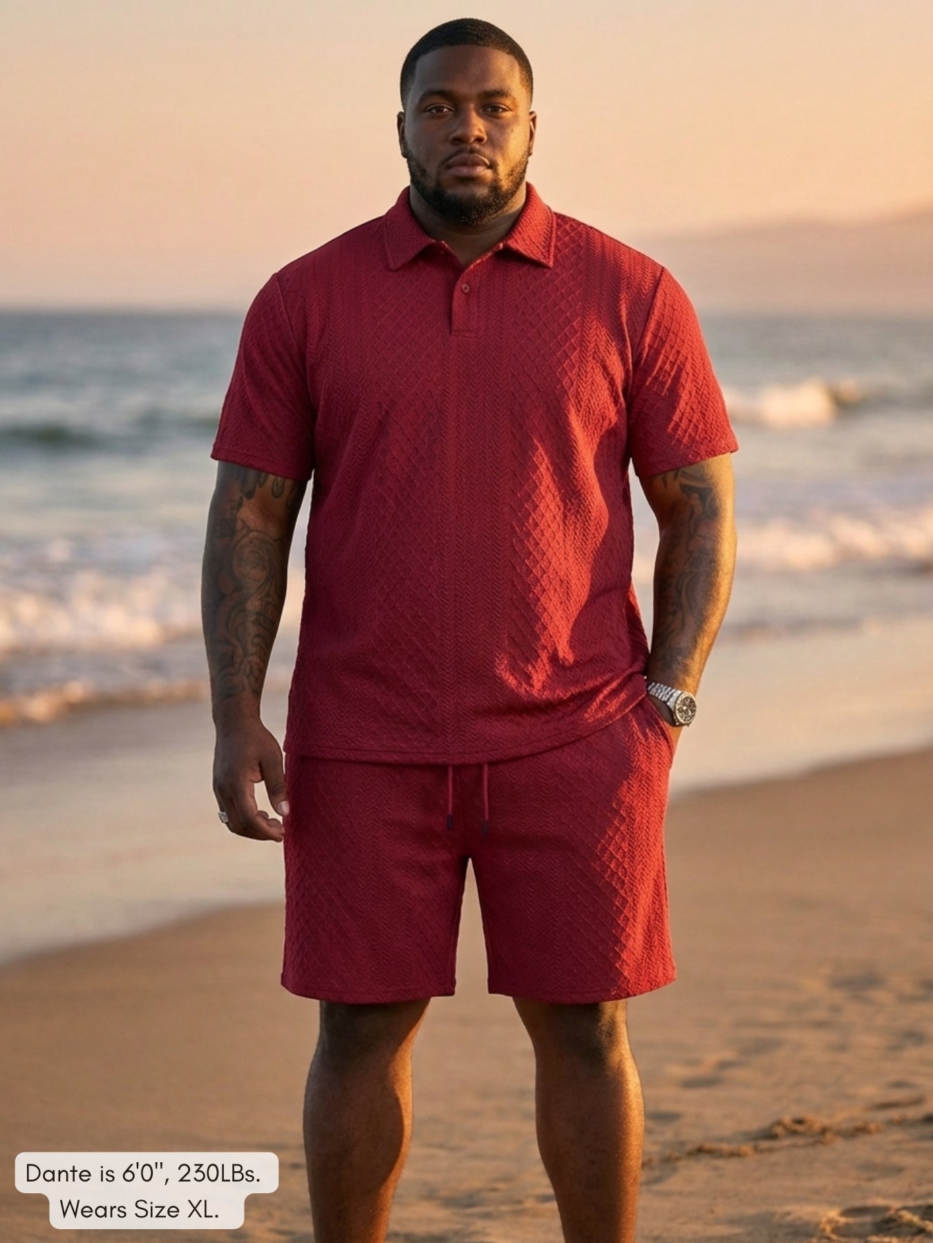 Obsidian - Loose Polo Set