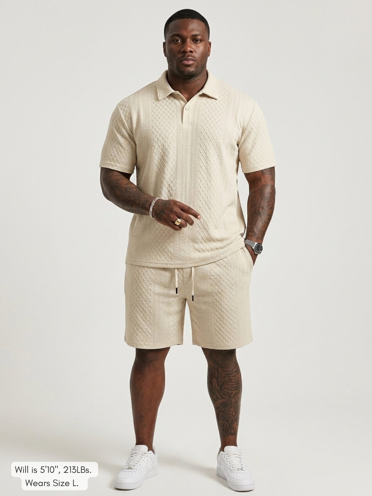 Obsidian - Loose Polo Set