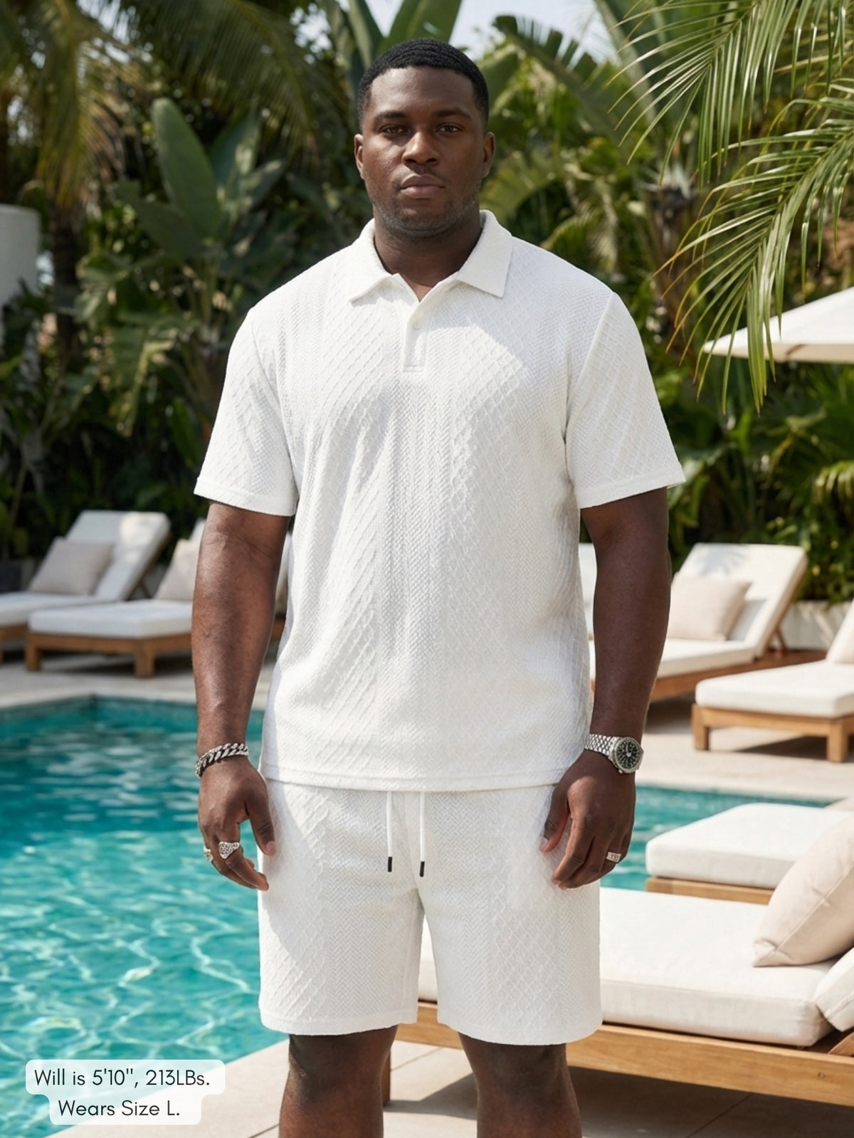 Obsidian - Loose Polo Set