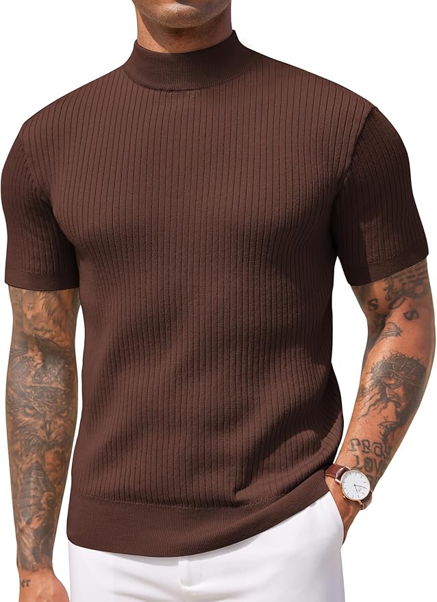 Monarch - Turtleneck Sweater Short Sleeve