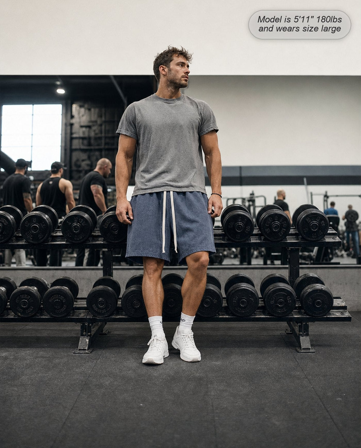 Colossus - Baggy Acid Wash Shorts