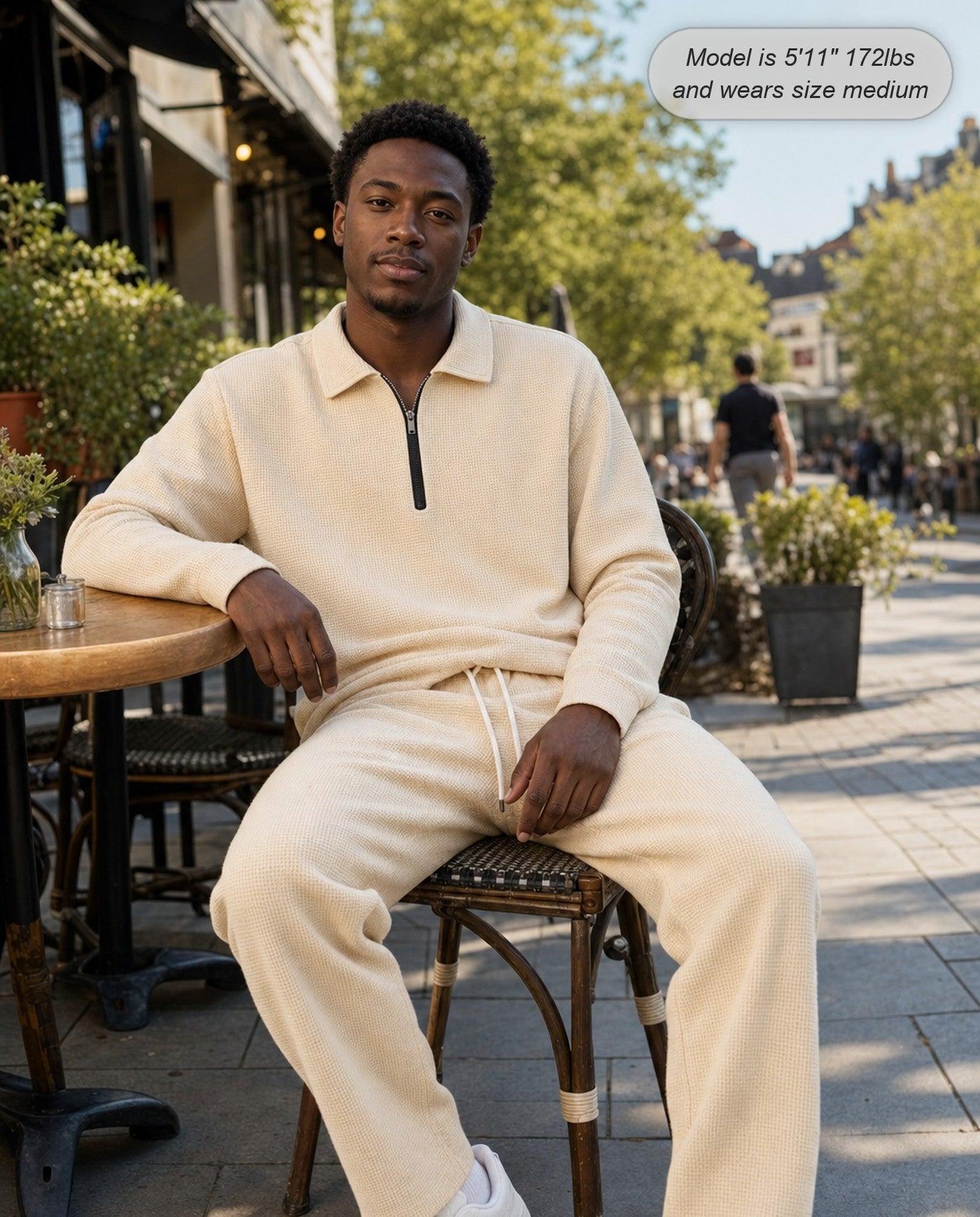 thirtytwoセットアップ Dominion Zip - Men's Matching Set | Casual Sophistication