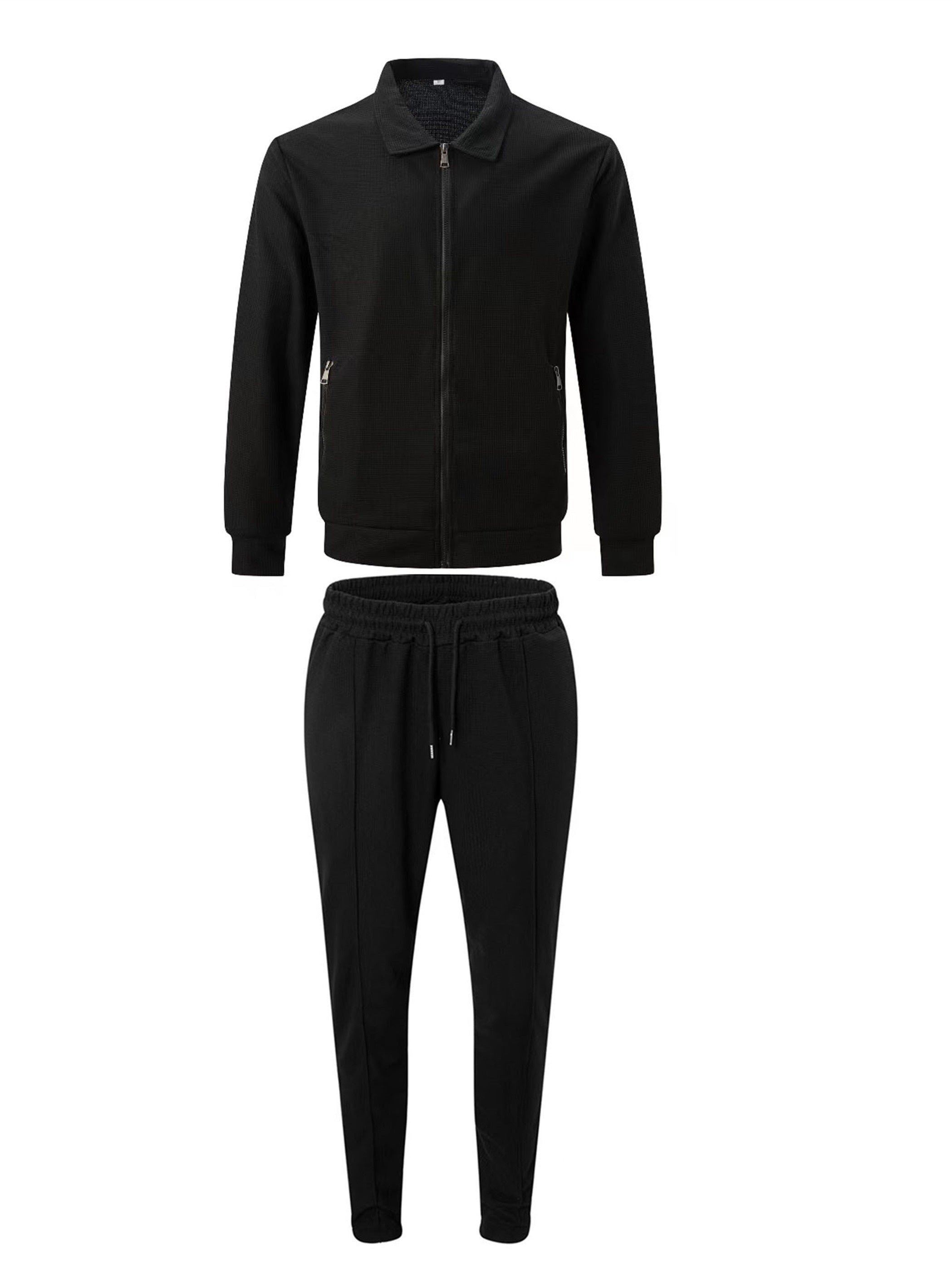 Stylish and comfortable Monarch Elite Luxe Tracksuit in soft, luxurious fabric with a modern, sleek design and a perfect fit for all-day wear